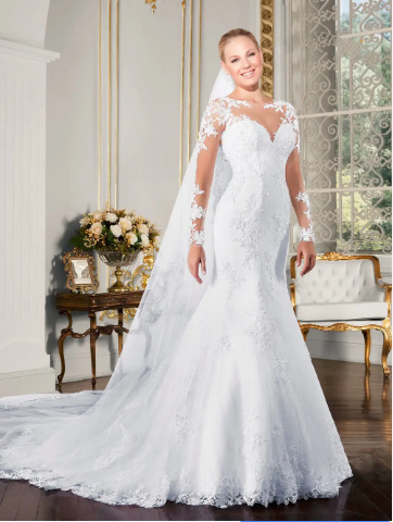 Low Price ODM OEM Romantic Midi Civil Wedding Dress Beaded Wedding Dress